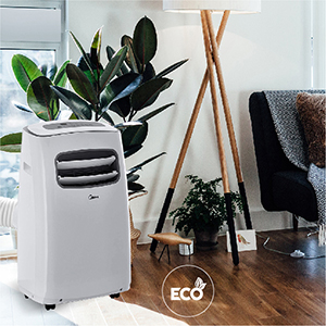 12,000 BTU / 7400 BTU SACC SmartCool Portable Air Conditioner MAP12S1CWT