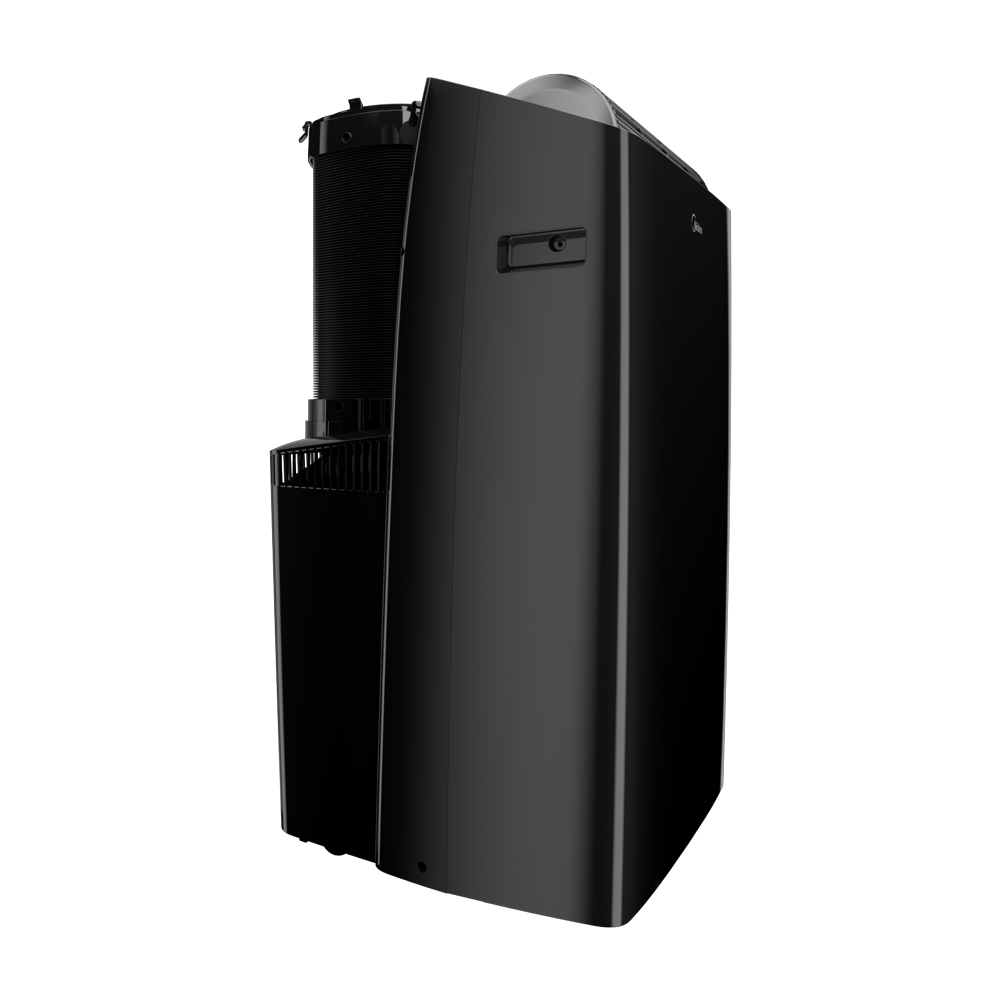 12,000 BTU DOE Duo Smart Portable Air Conditioner with Heat, for spaces up to 550 sq. ft. (Black) MAP14HS1TBL