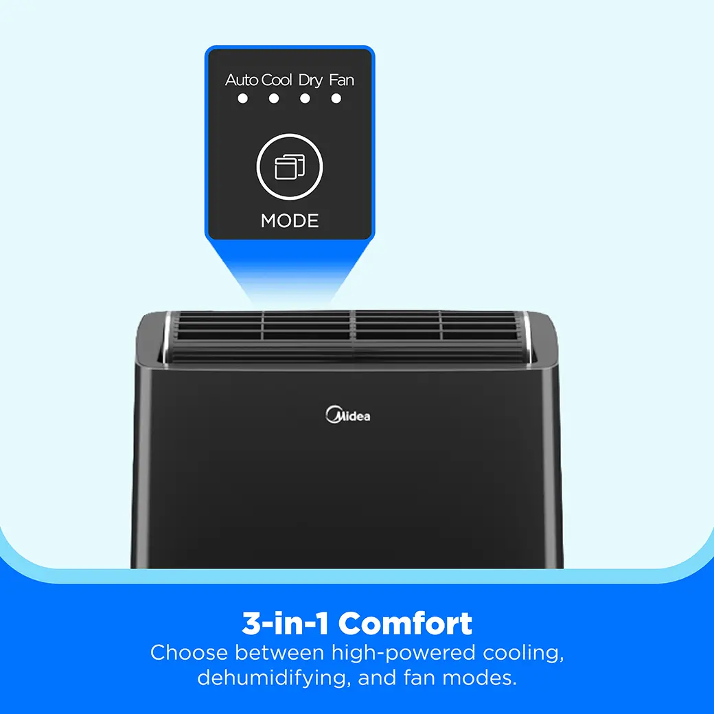 12,000 BTU DOE DUO Smart Inverter Portable Air Conditioner MAP14S1TBLA