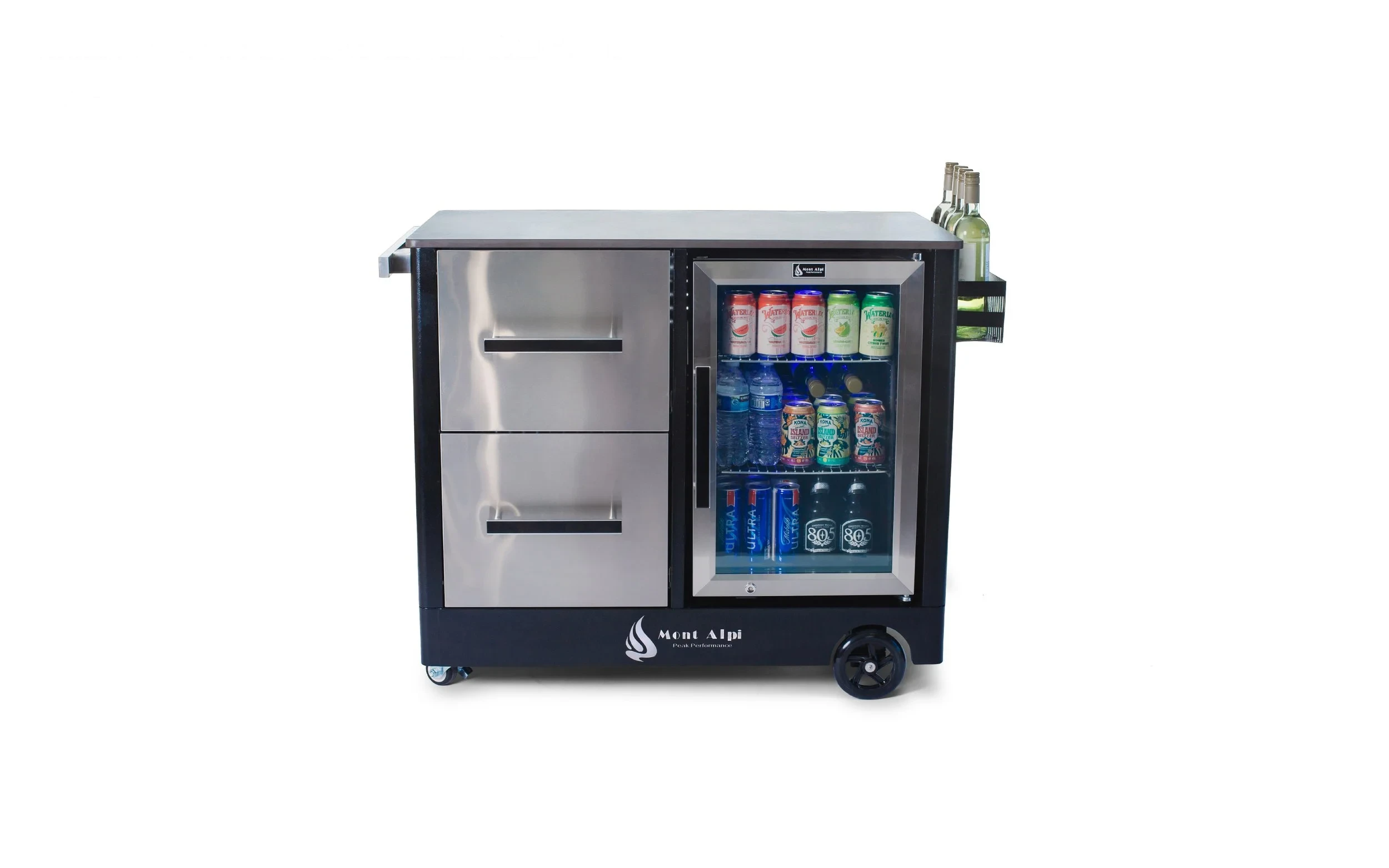 Mobile Outdoor Prep Center / Large Bar Cart MAPCL
