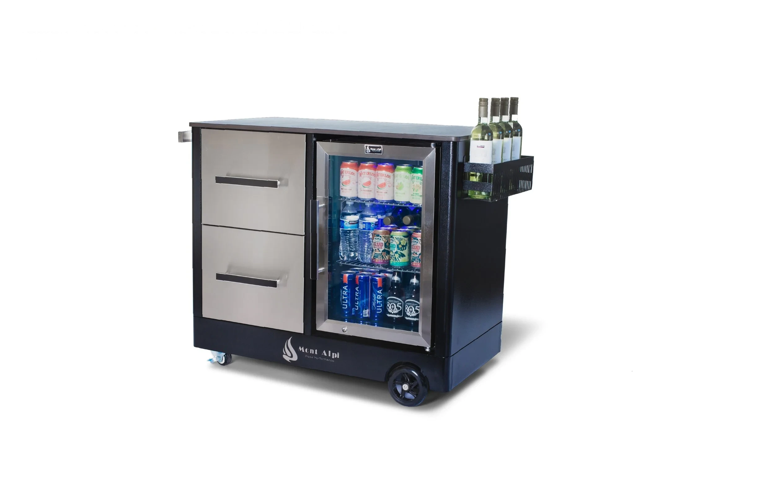 Mobile Outdoor Prep Center / Large Bar Cart MAPCL