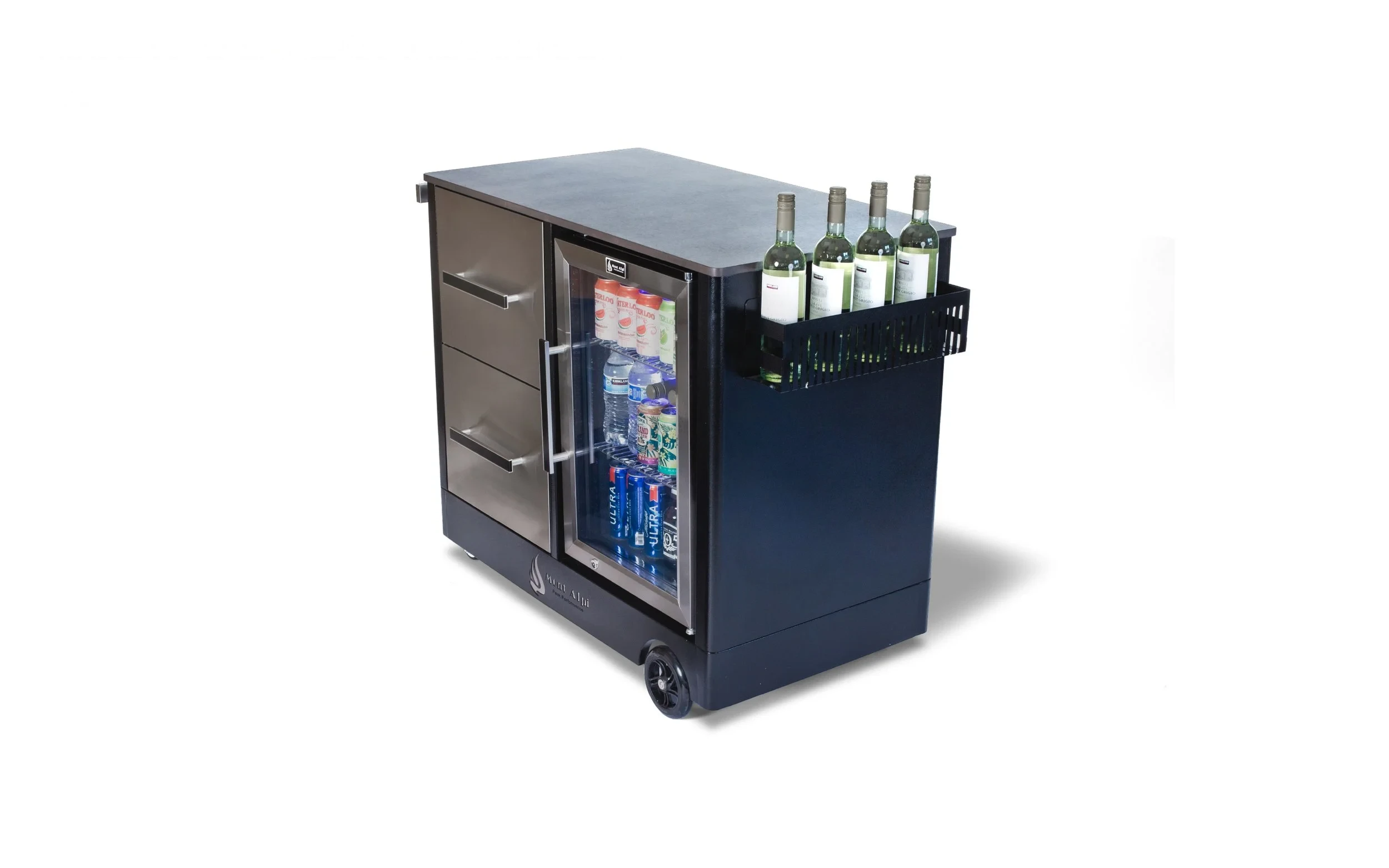 Mobile Outdoor Prep Center / Large Bar Cart MAPCL