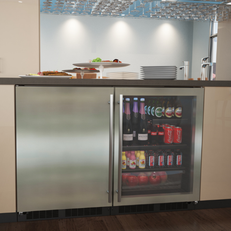 24-In Low Profile Built-In Refrigerator With Maxstore Bin And Door Storage - LEFT MARE224SS51A