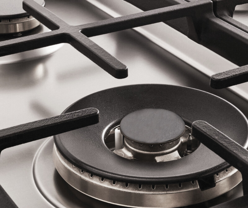 24" Master Series range - Gas oven - 4 aluminum burners MAS244GASXVLP