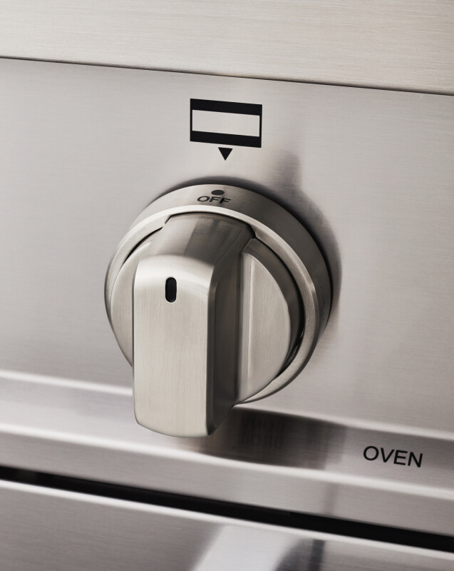 24" Master Series range - Gas oven - 4 aluminum burners MAS244GASXVLP