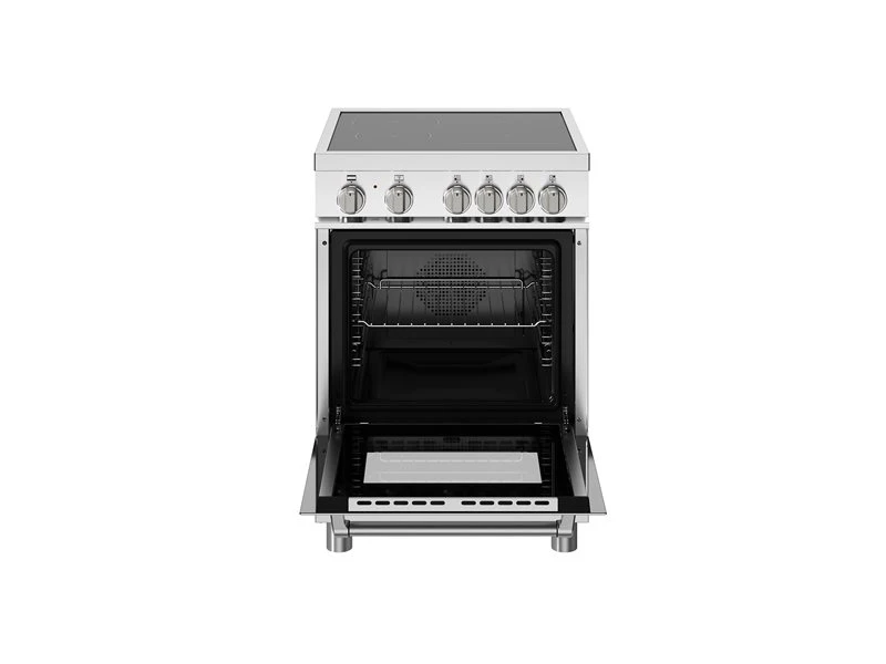 24 inch Induction Range, 4 Heating Zones, Electric Oven MAS244IFEMXB