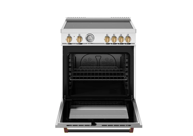 30 inch Induction Range, 4 Heating Zones, Electric Oven - Gold Accents MAS304INMNG