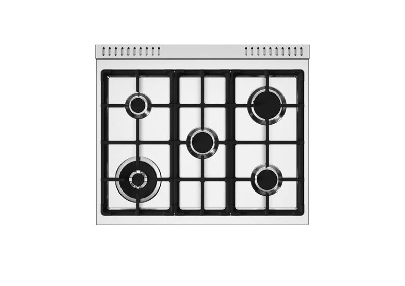 30 inch Dual Fuel, 5 Burners, Electric Oven MAS305DFMBIV