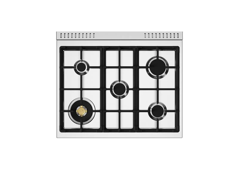 30 inch All Gas Range, 5 Burners - Gold Accents MAS305GASNG