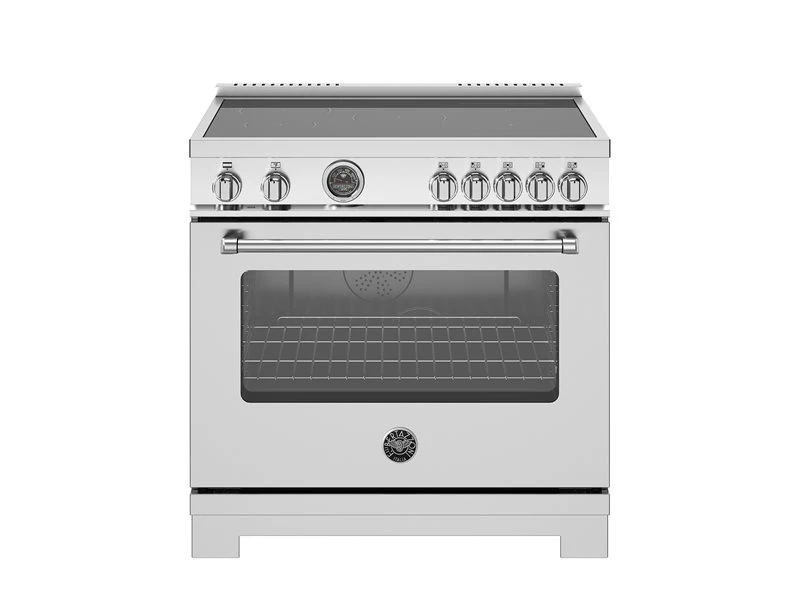 36 inch Induction Range, 5 Heating Zones and Cast Iron Griddle, Electric Self-Clean Oven MAS365ICFEPXT