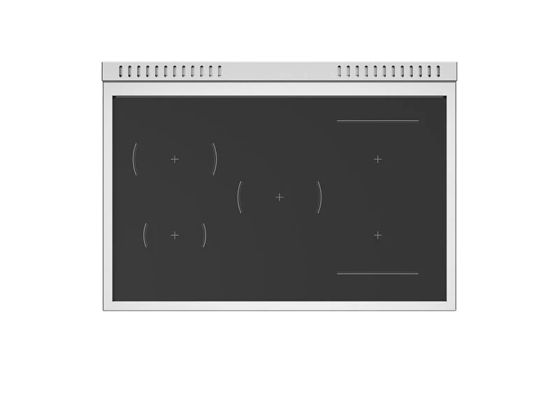 36 inch Induction Range, 5 Heating Zones, Electric Oven - Gold Accents MAS365INMBG