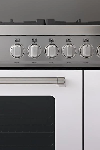 48 inch Dual Fuel Range, 6 Burners and Griddle, Electric Oven MAS486GDFMBIV