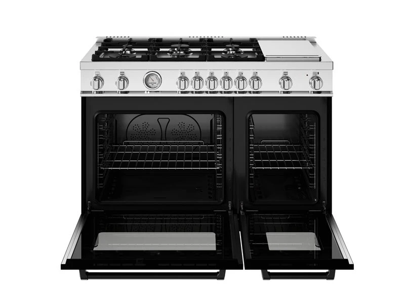48 inch All Gas Range, 6 Burner and Griddle MAS486GGASNEV
