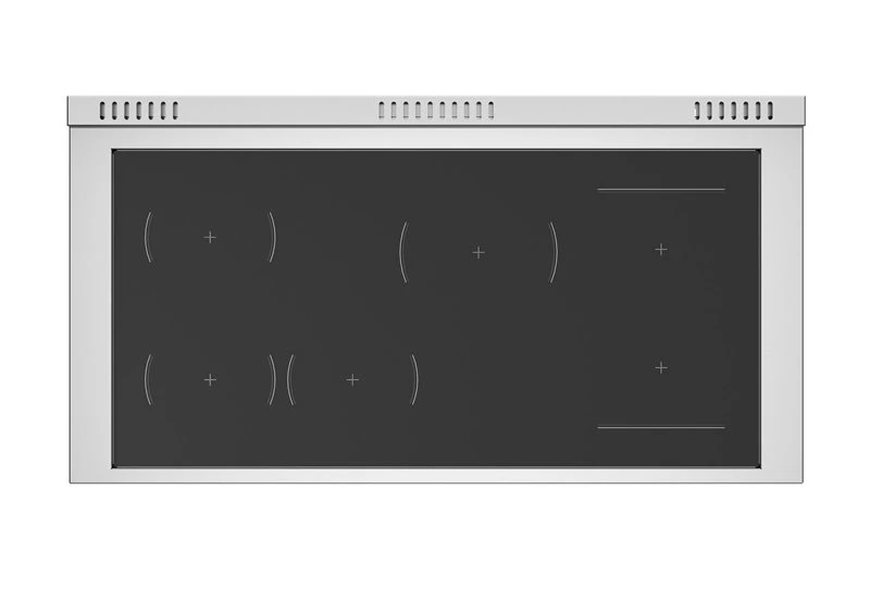 48 inch Induction Range, 6 Heating Zones, Electric Oven - Gold Accents MAS486INMNG