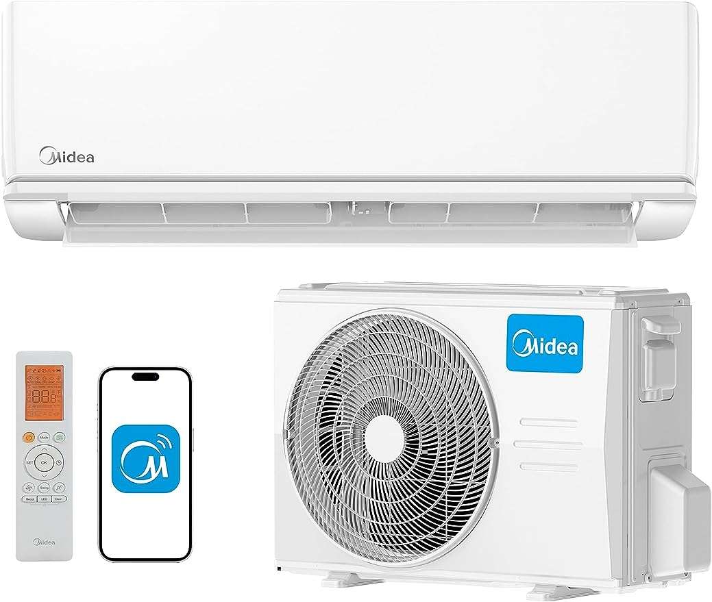 18000 BTU Mini Split AC/Heating system, 208/230V, 19.5 SEER2 MASAG1821HS2G