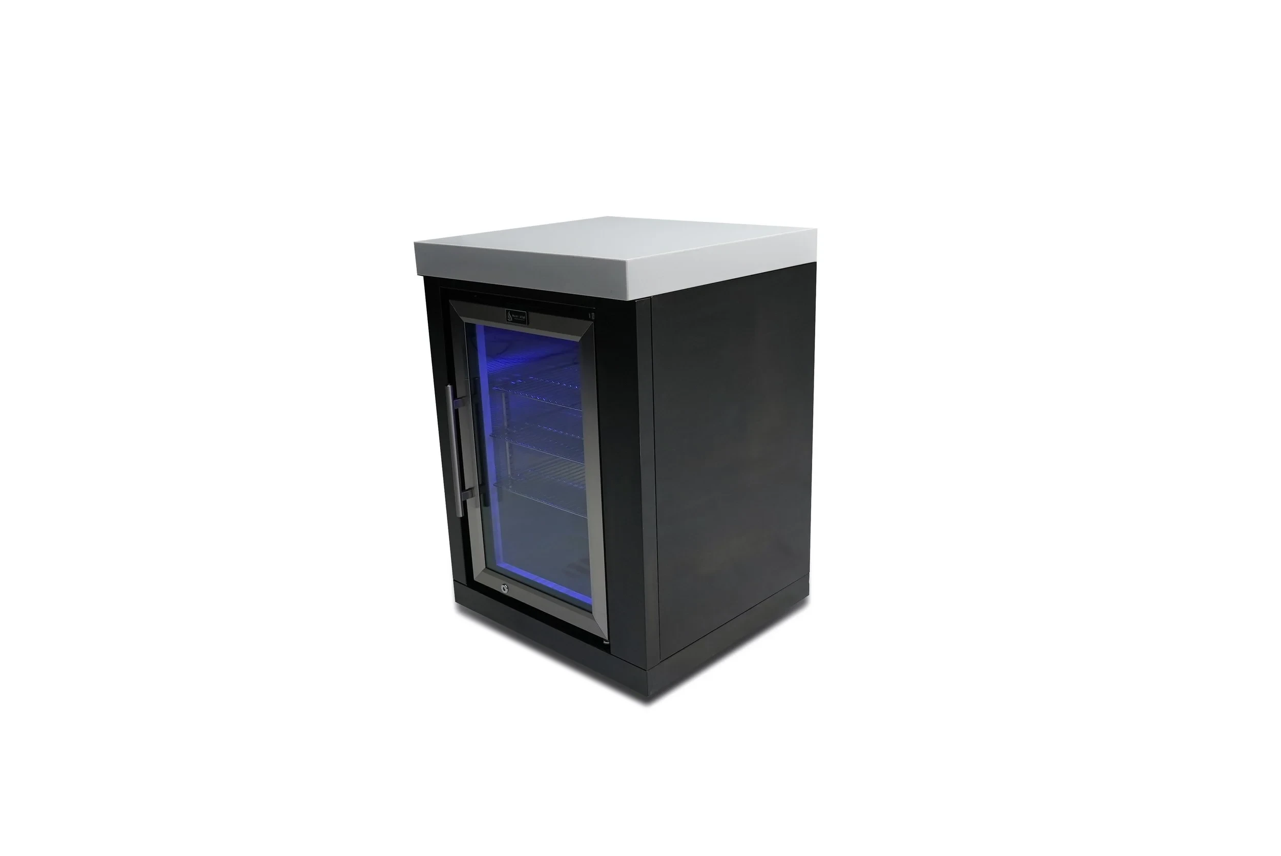 Black Stainless Steel Fridge Cabinet Module MASFMBSS