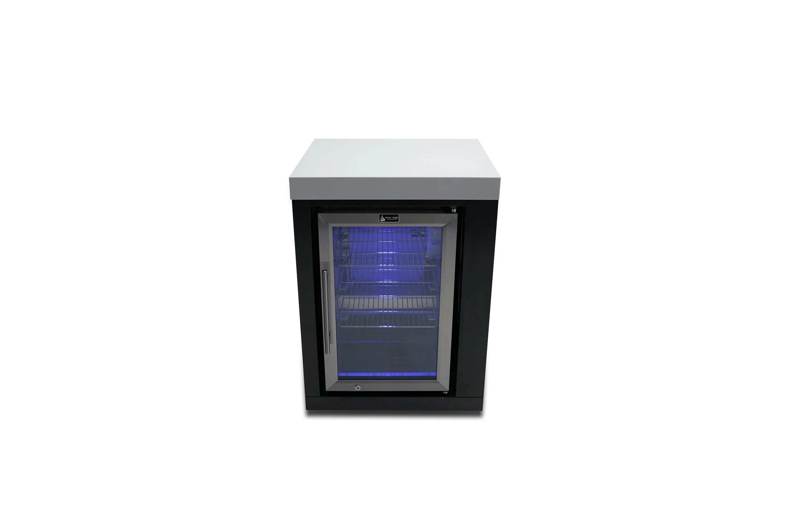 Black Stainless Steel Fridge Cabinet Module MASFMBSS