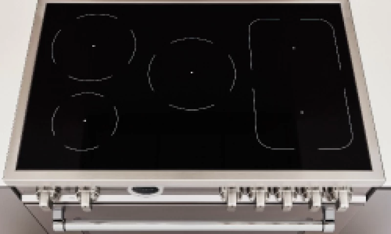 36 inch Induction Range, 5 Heating Zones, Electric Oven view 2