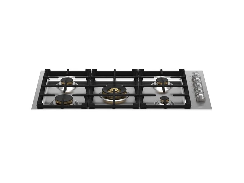 36 Drop-in Gas Cooktop 5 brass burners MAST365QBXT
