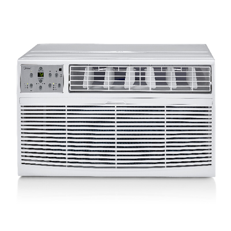 Midea 12,000 BTU 230V Through the Wall Air Conditioner with Heat White MAT12H2ZWT Picture 1