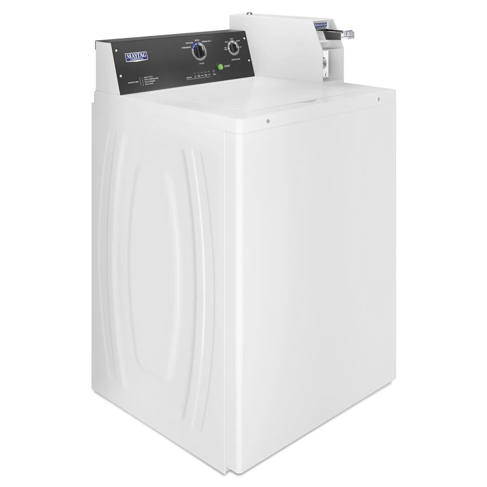 Commercial Top-Load Washer, Coin Slide Ready MAT23CSAWW