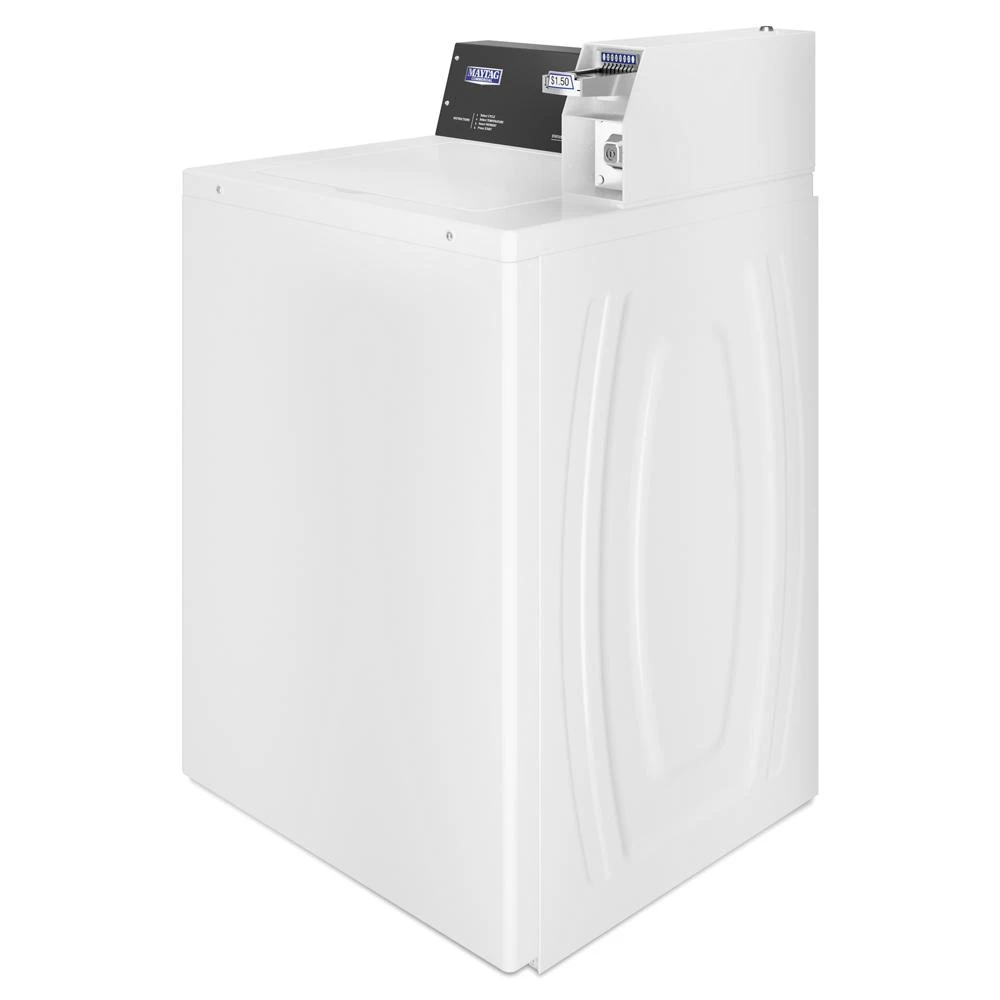 Commercial Top-Load Washer, Coin Slide Ready MAT23CSAWW