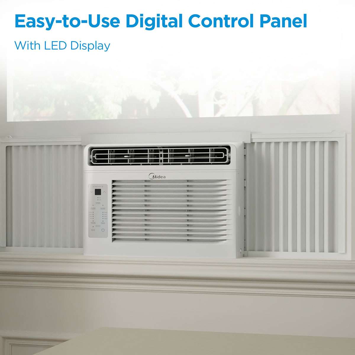 5,000 BTU Window Air Conditioner with Remote Control, Cools up to 150 sq. ft. MAW05R1JWTB