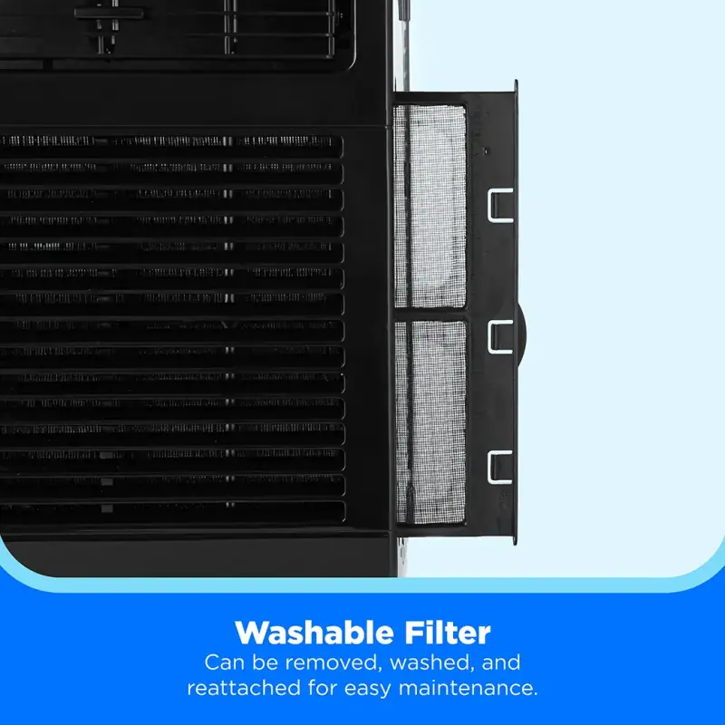 5,000 BTU DOE Window Air Conditioner with ComfortSense Remote, for spaces up to 150 sq. ft. MAW05R1WBLT