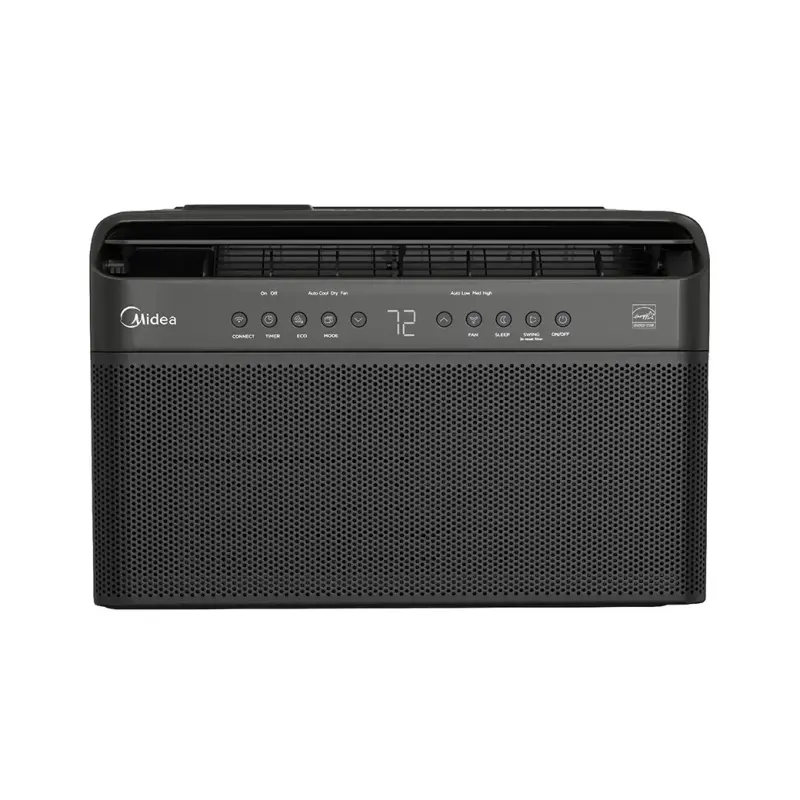 6,000 BTU DOE U-Shaped Smart Window Air Conditioner, for spaces up to 250 sq. ft. (Black) MAW06V1UBL