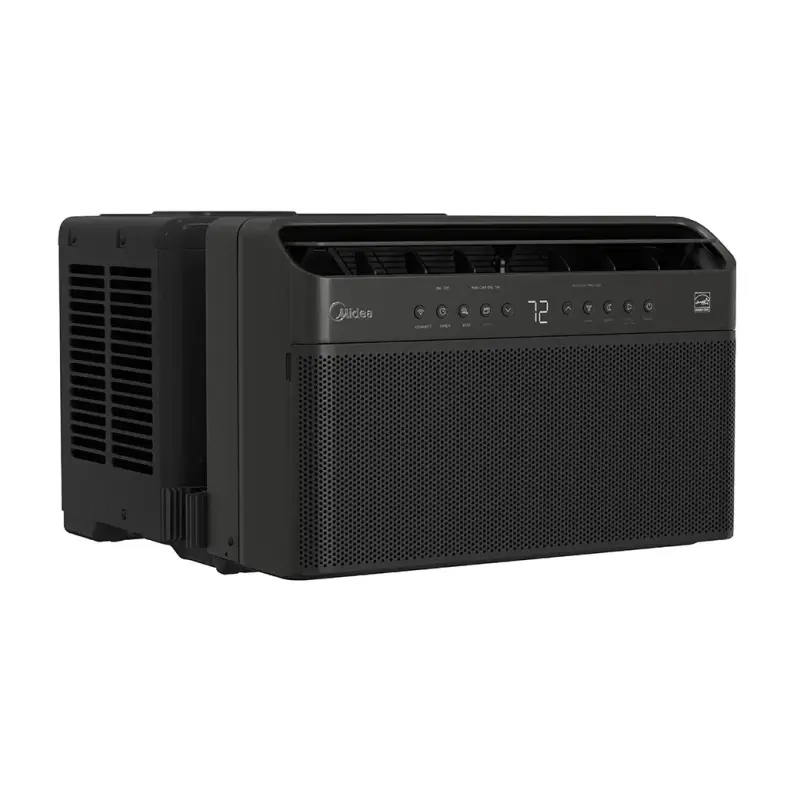 6,000 BTU DOE U-Shaped Smart Window Air Conditioner, for spaces up to 250 sq. ft. (Black) MAW06V1UBL