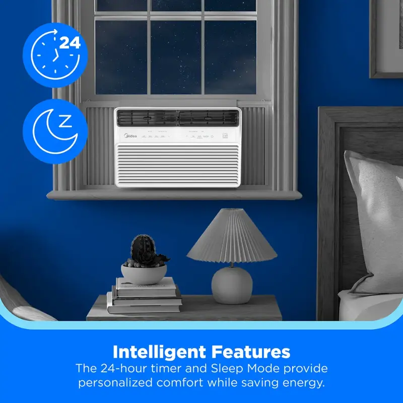 8,000 BTU DOE Smart Inverter Air Conditioner, for spaces up to 350 sq. ft. MAW08S1VWWTT