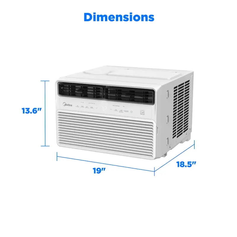 8,000 BTU DOE Smart Inverter Air Conditioner, for spaces up to 350 sq. ft. MAW08S1VWWTT