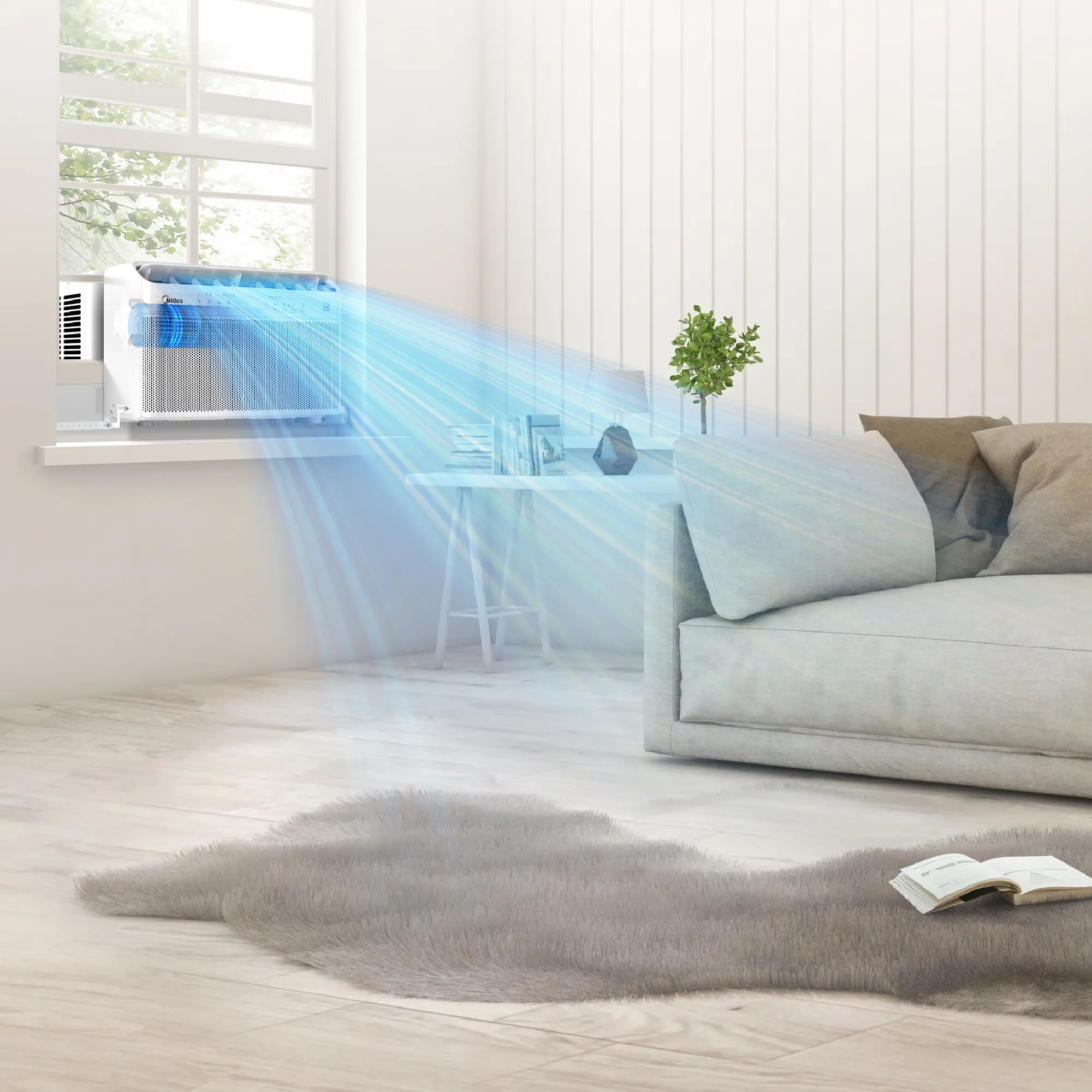 8,000 BTU U-shaped Air Conditioner MAW08V1QWT