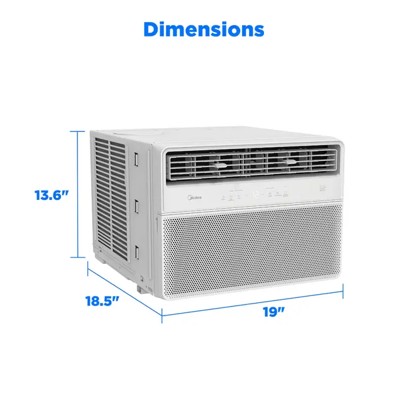 10,000 BTU DOE Smart Inverter Plus Window Air Conditioner, for spaces up to 450 sq. ft. MAW10RV1CWT