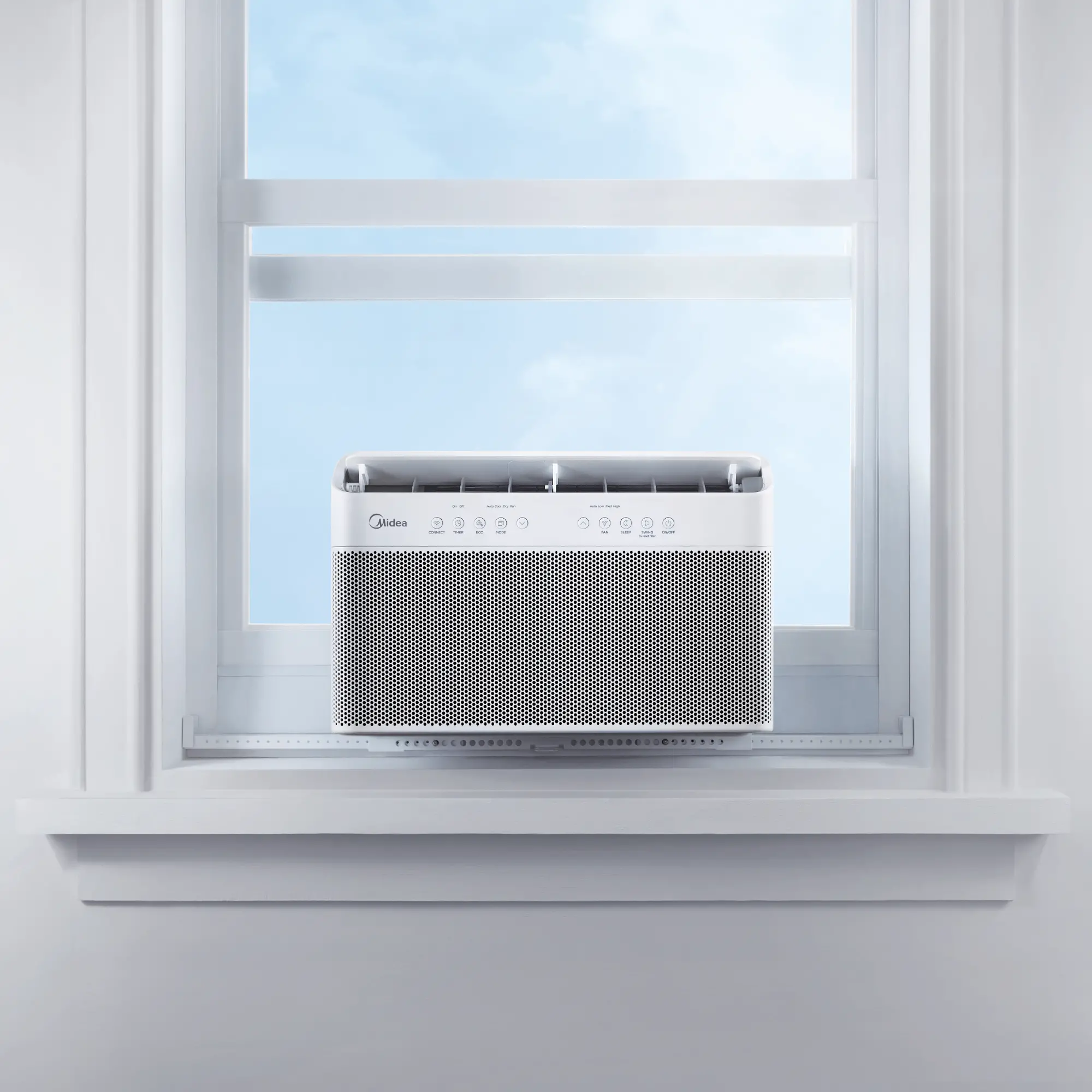 12,000 BTU DOE U-Shaped Smart Window Air Conditioner, for spaces up to 550 sq. ft. MAW12AV1QWTC