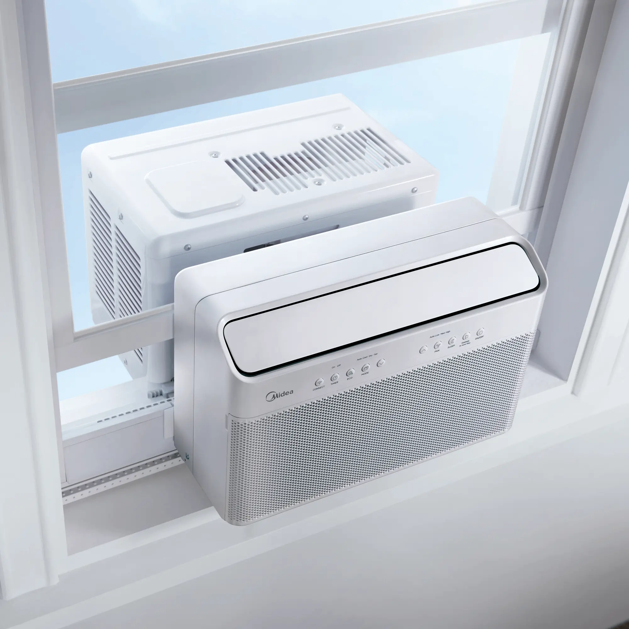 12,000 BTU DOE U-Shaped Smart Window Air Conditioner, for spaces up to 550 sq. ft. MAW12AV1QWTC