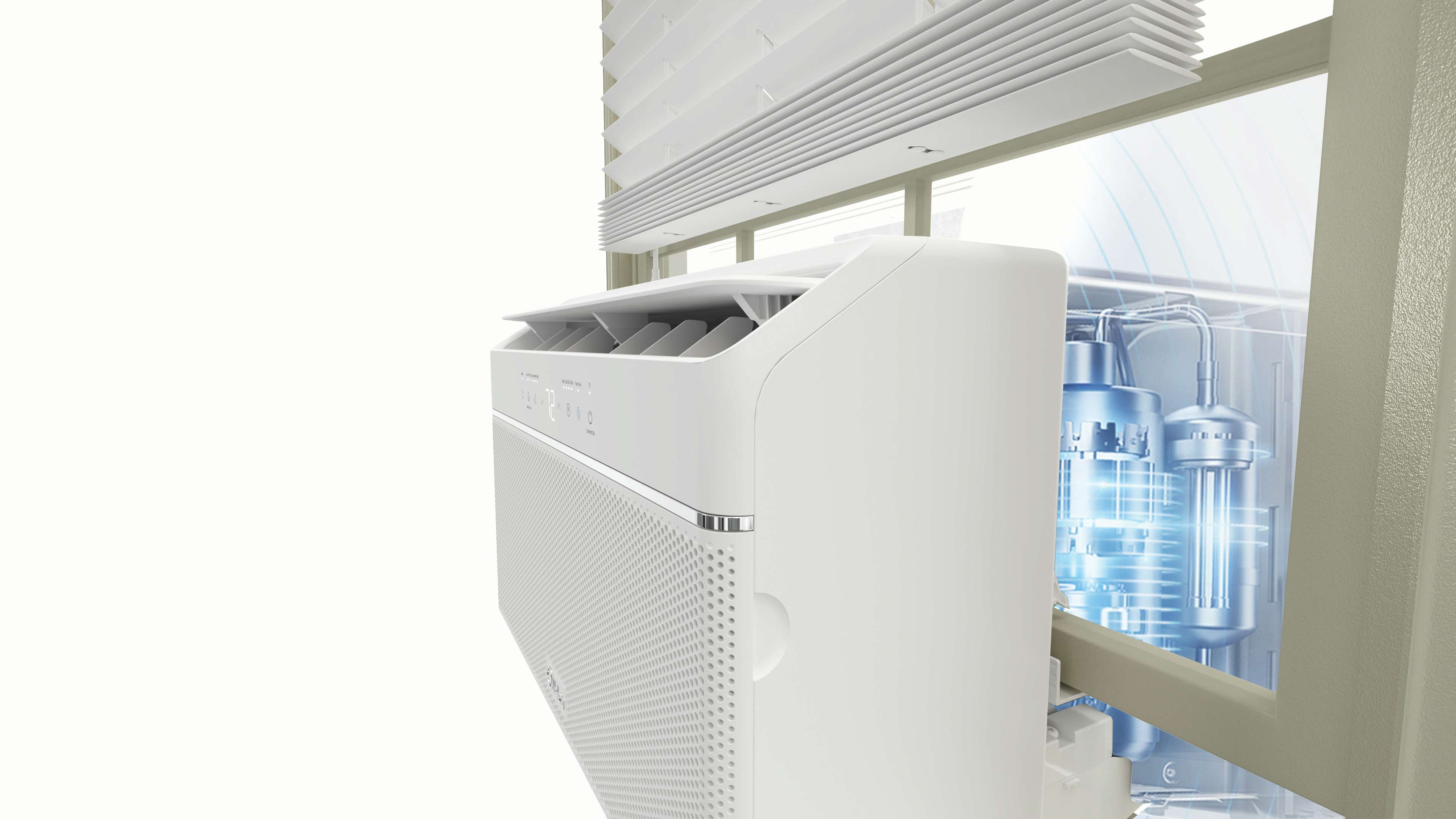 12,000 BTU DOE U-Shaped Smart Window Air Conditioner, for spaces up to 350 sq. ft. MAW12U2QWT