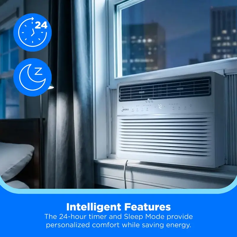 14,000 BTU DOE Smart Window Air Conditioner, for spaces up to 700 sq. ft. MAW14S1YWT