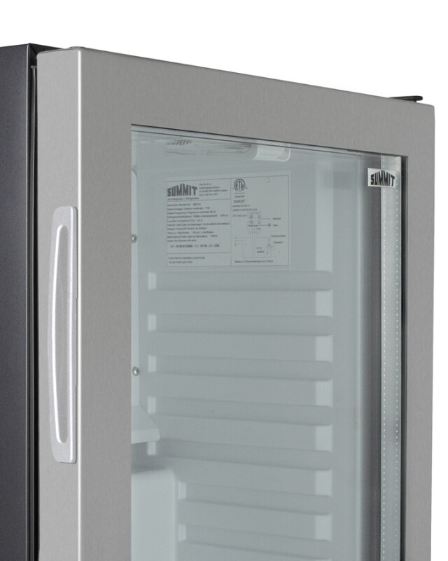16" Wide Compact Minibar MB13GLSS