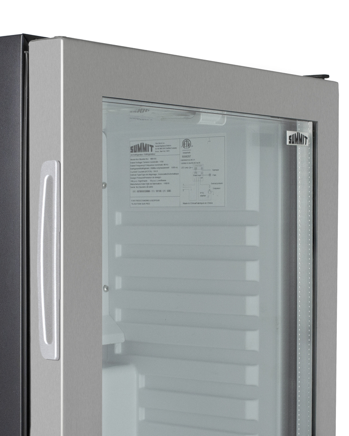 16" Wide Compact Minibar MB13GLSSLHD