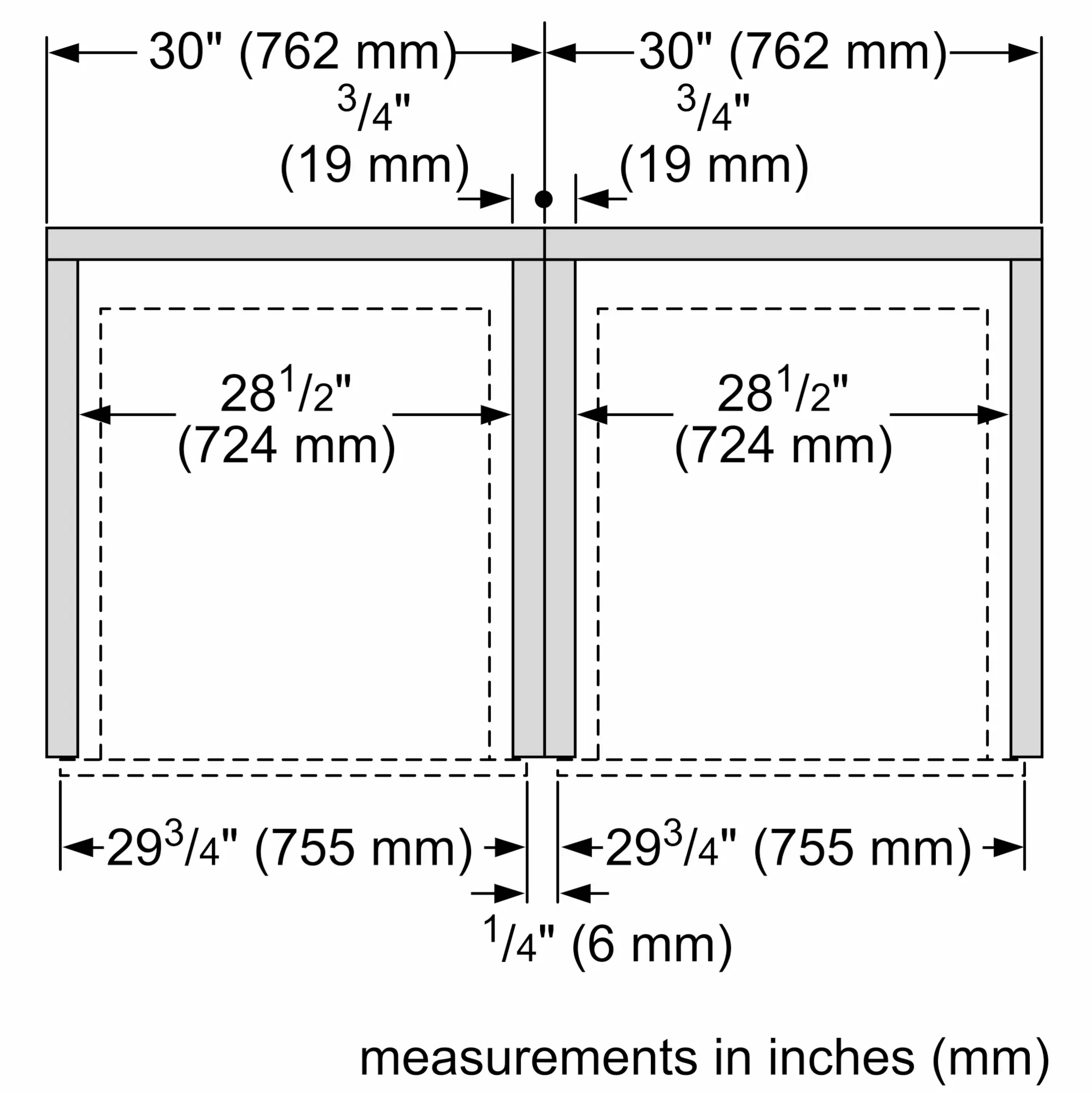 Professional Built-in Microwave 30'' MB30WP