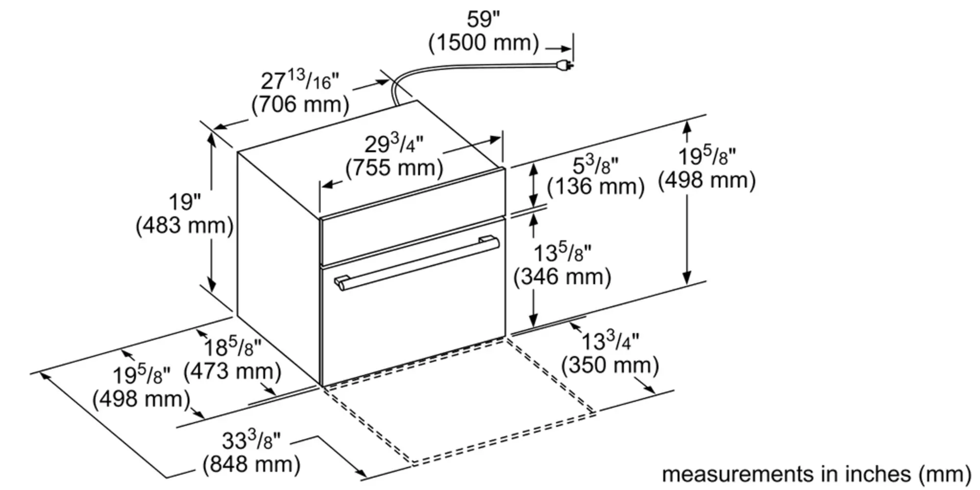 Professional Built-in Microwave 30'' MB30WP