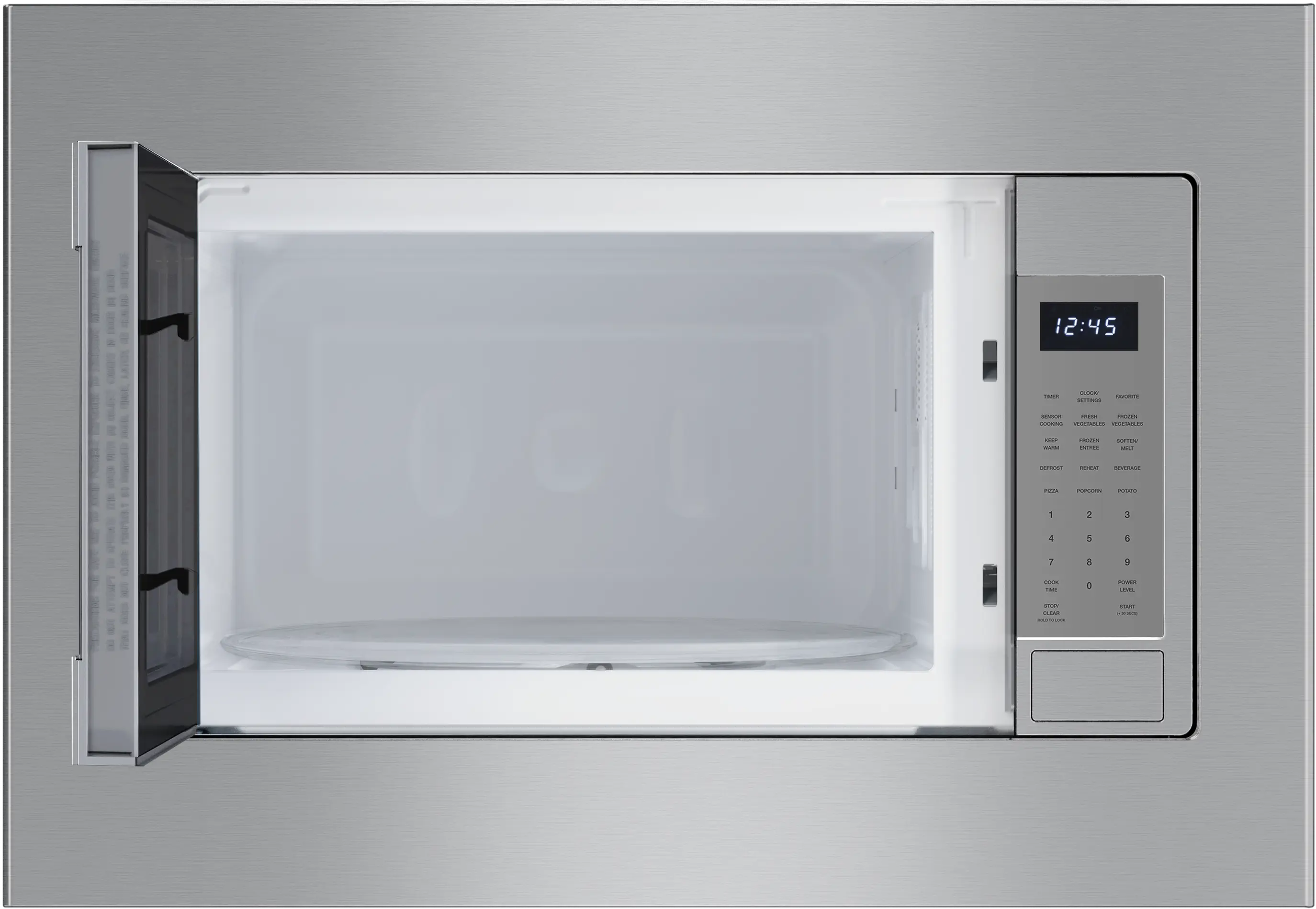 Masterpiece® Built-in Microwave 24'' Left Side Opening Door, MBCS