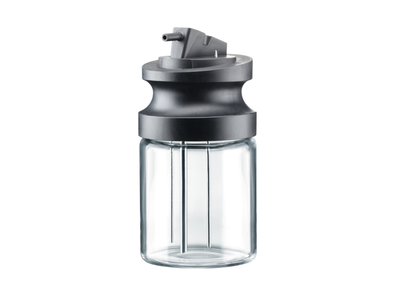 Milk container made of glass for latte macchiato and Cappuccino whenever you want! MBCVA7000