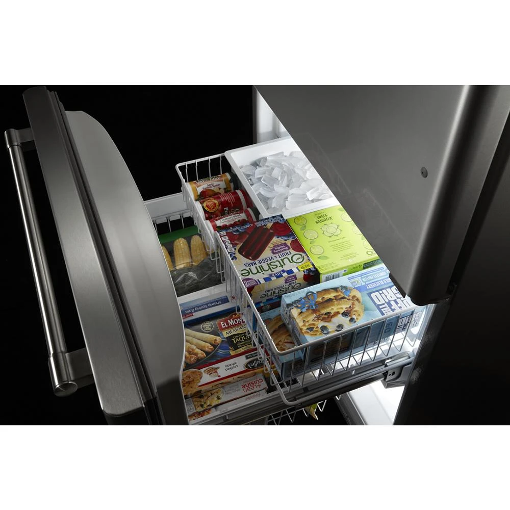33-Inch Wide Bottom Mount Refrigerator - 22 Cu. Ft. view 3