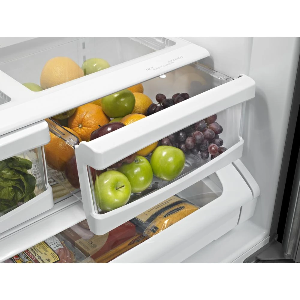 33-Inch Wide Bottom Mount Refrigerator - 22 Cu. Ft. view 7