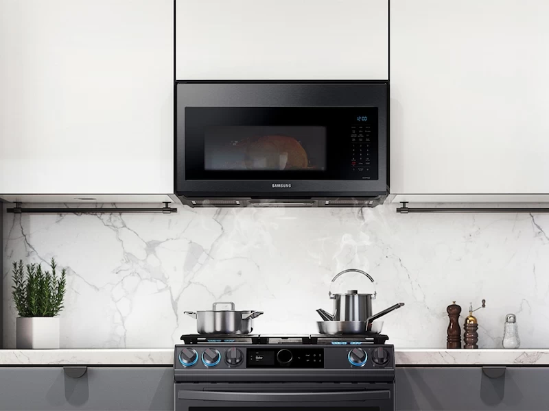 1.7 cu ft. Smart Over-the-Range Microwave with Convection & Slim Fry MC17T8000CGAA