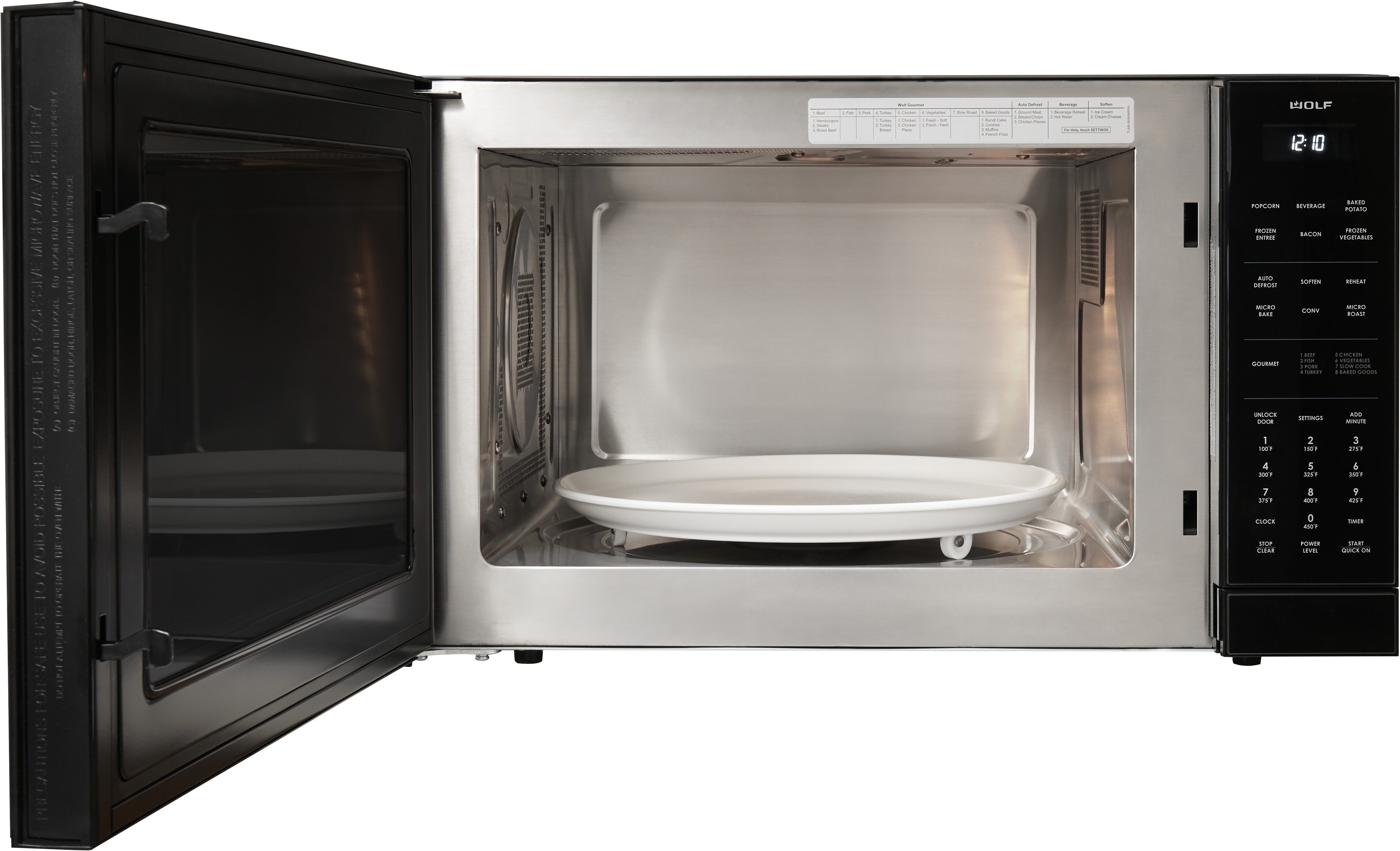 Wolf 24" Convection Microwave Oven Black MC24 Picture 1