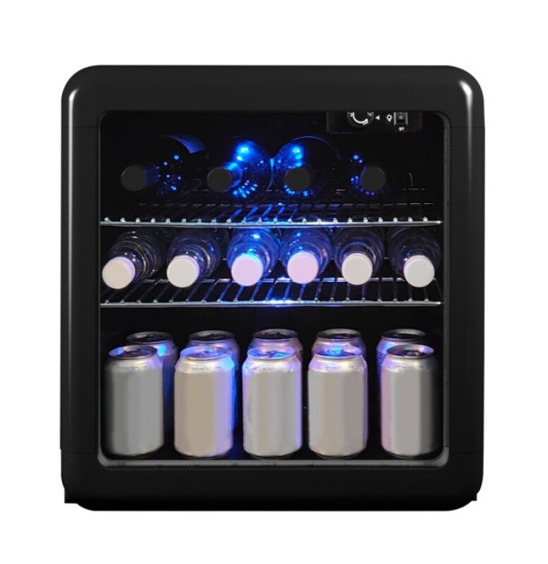 1.7 Cu. Ft. Retro Beverage Cooler MCB17CHB, product image 4 of 5