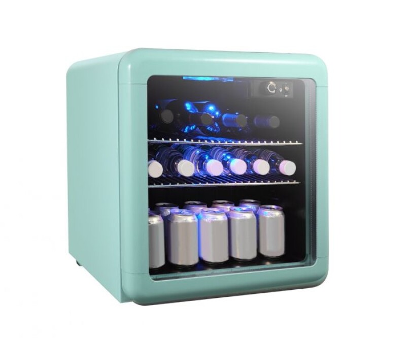1.7 Cu. Ft. Retro Beverage Cooler MCB17CHM, product image 4 of 5